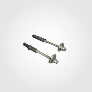 PARAFUSOS PARA FIXAÇÃO DE TANQUES BACIAS E LAVATÓRIOS BUCHA 10 X 90MM AÇO INOX 304 (PAR)